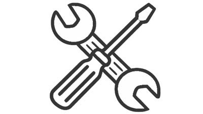 Reparatur und Serviceleistungen im Metallbau Flaticon für Reparatur und Serviceleistungen mit Schraubenschlüssel und Schraubendreher